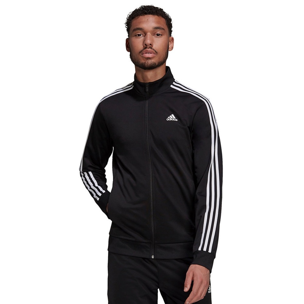 Mens Adidas Tricot Track Jacket zip up